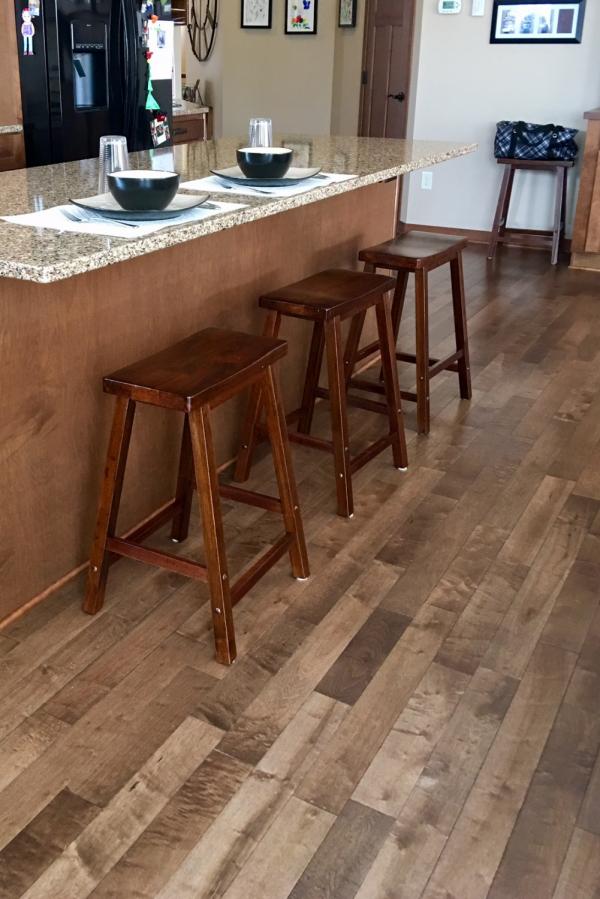 Hardwood floor